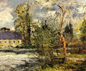 Maxime Maufra : The Ponce Paper Factory on the Edge of the Sathe Woods